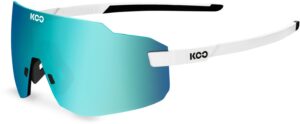 KOO Supernova Cykelbrille - Hvid/Turkis