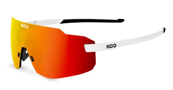 KOO Supernova Cykelbrille - Hvid/rød