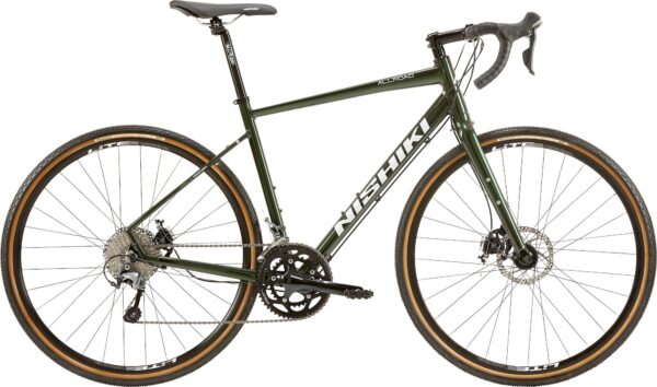 Nishiki All Road Herre 20g Tiagra 2023 - Grøn