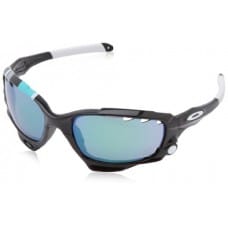 Oakley Racing Jacket Pol Black/Jade Irid- Black Irid Cykelbriller