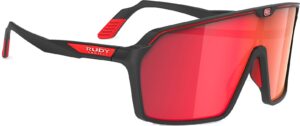 Rudy Project Spinshield Solbriller - Multilaser Red - Sort