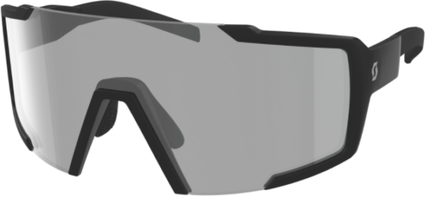 Scott Shield Light Sensitive Solbrille - Black Mat