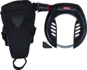 Abus Ringlås 5955 Pro Shield m/kæde 85cm og taske X-PLUS - Sort