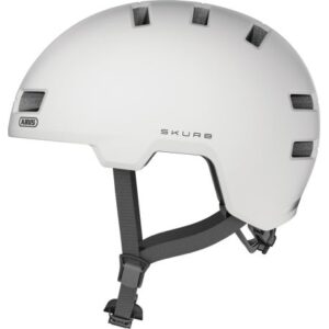 Abus Urban skurb pearl white - Cykelhjelm