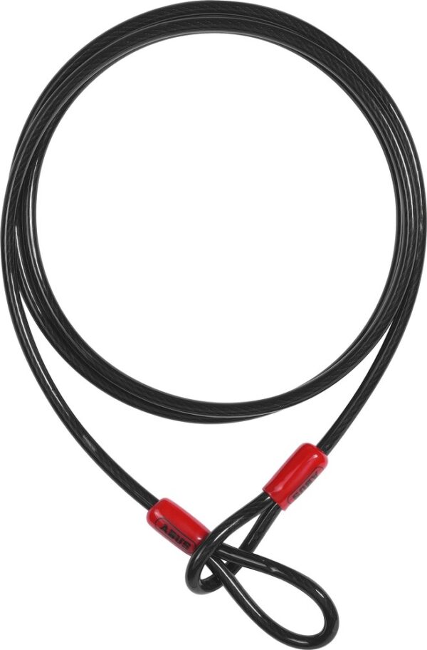 Abus Wire Cobra 8mm 250cm - Sort