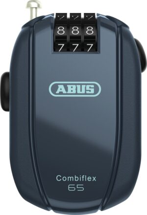 Abus Wirelås Combiflex StopOver 65cm - Blå (DK)