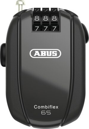 Abus Wirelås Combiflex StopOver 65cm - Sort (DK)