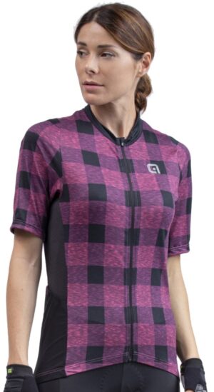 Alé Jersey Women Gravel Scottish - Lyserød