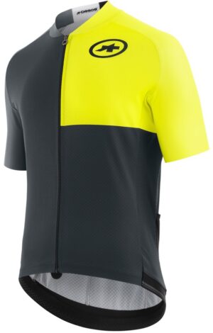 Assos MILLE GT Jersey C2 EVO Stahlstern - Sort/Gul