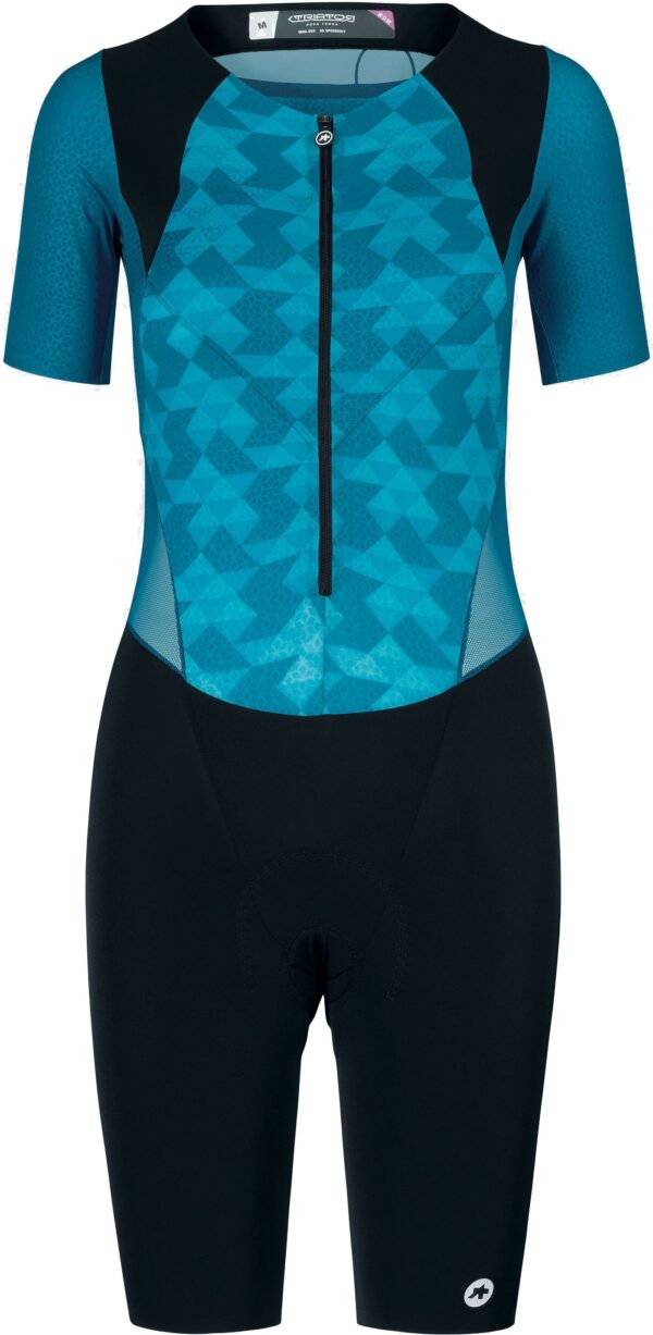 Assos TRIATOR Women's SS Speedsuit Dame - Blå