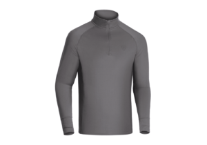 Baselayer trøje | T.O.R.D. Long Sleeve Zip - Outrider - S - Grå