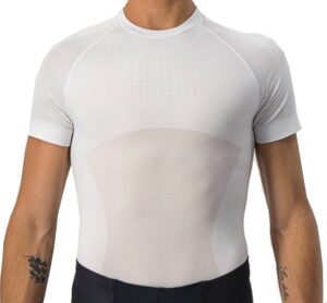 Castelli CORE SEAMLESS BASE LAYER Shortsleeve - Hvid