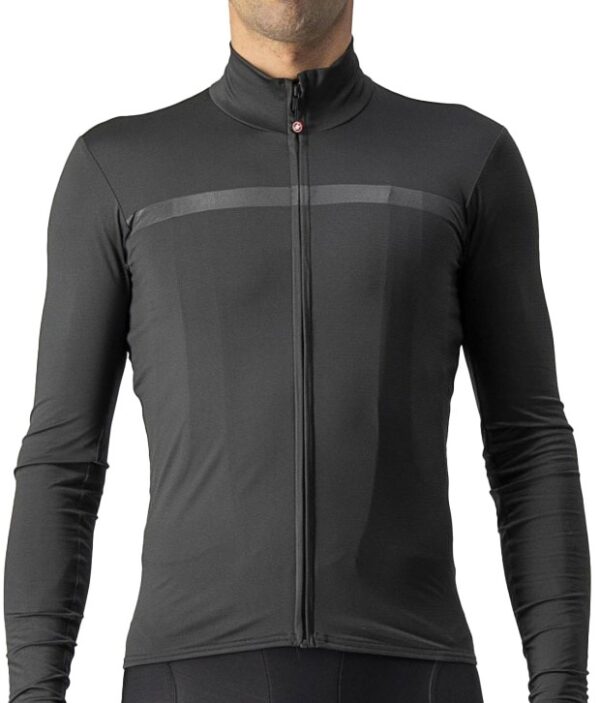 Castelli PRO THERMAL MID LS JERSEY Langærmet - Grå