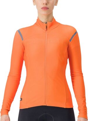 Castelli TUTTO NANO RoS W JERSEY Langærmet - Orange