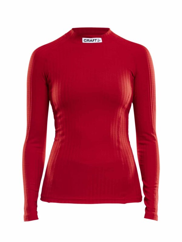 Craft - Progress Baselayer CN LS Kvinder - Bright Red XS