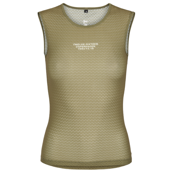 Cykelundertrøjer Tanktop Olive Kvinder Pasform - Medium