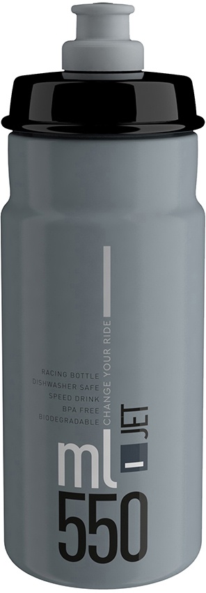 Elite JET Drikkedunk - 550ml - Grey