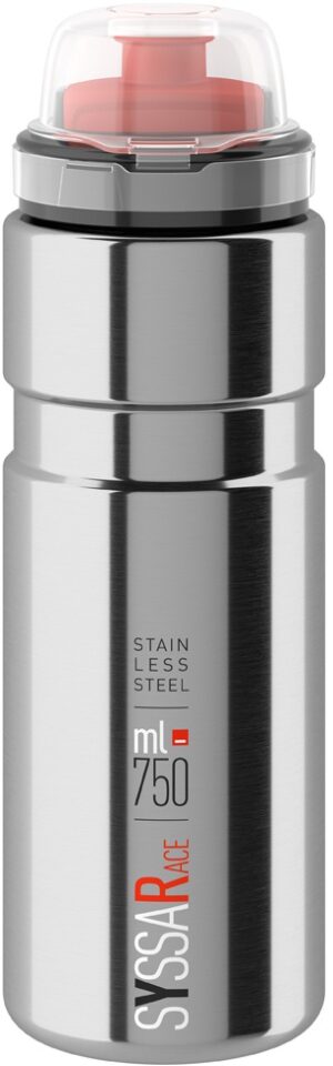 Elite Syssa Vandflaske - Silver Glossy - 750ml