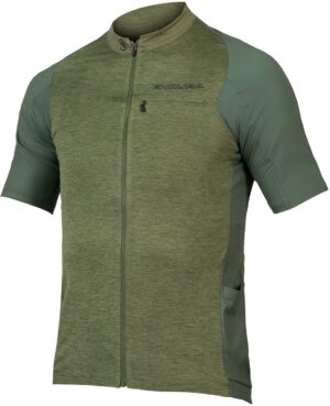 Endura GV500 Reiver S/S Gravel/MTB Jersey - OliveGreen