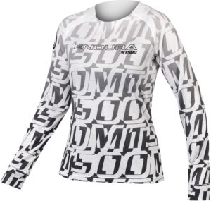 Endura Women's MT500 L/S Print Tee LTD - Hvid