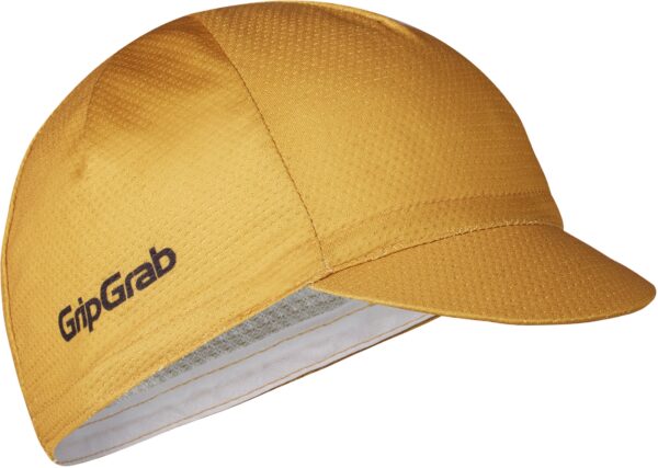 GripGrab Letvægts Summer Cycling Cap - Mustard Yellow