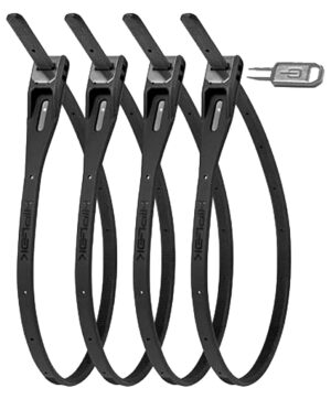 HIPLOK Z LOK, 4 pack Cable lock - Sort