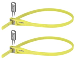 HIPLOK Z LOK, Café Lås Twin Pack Cable lock - Lime