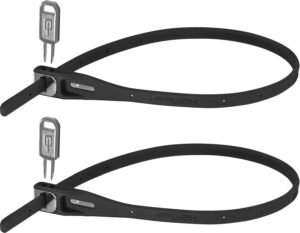 HIPLOK Z LOK, Café Lås Twin Pack Cable lock - Sort