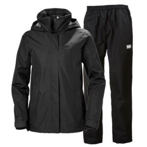 Helly Hansen Aden regnsæt, dame, sort