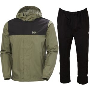 Helly Hansen Vancouver regnsæt, herre, grøn/sort