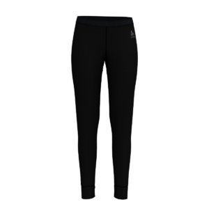 Odlo Women's Natural 100% Merino Warm Baselayer Pants - Sort-X small