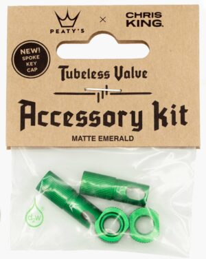 Peaty's x ChrisKing Tubeless Valves Kit - Emerald