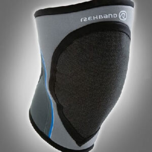 Rehband handball knee support unisex 7752 i grå/sort large