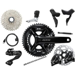 Shimano 105 R7100 Di2 Disc Geargruppe