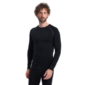 Tenson Top Baselayer af Himalaya Merino Uld sort - S