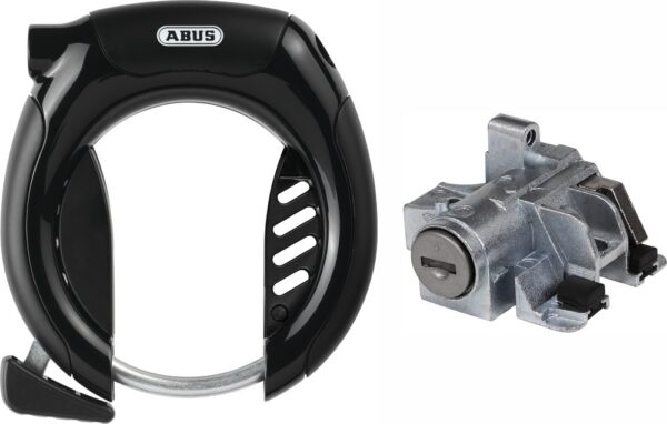 Abus Ringlås 5850 Shield+Bosch batterilås DT2 - Sort