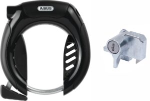 Abus Ringlås 5850 Shield+Shimano batterilås RT - Sort