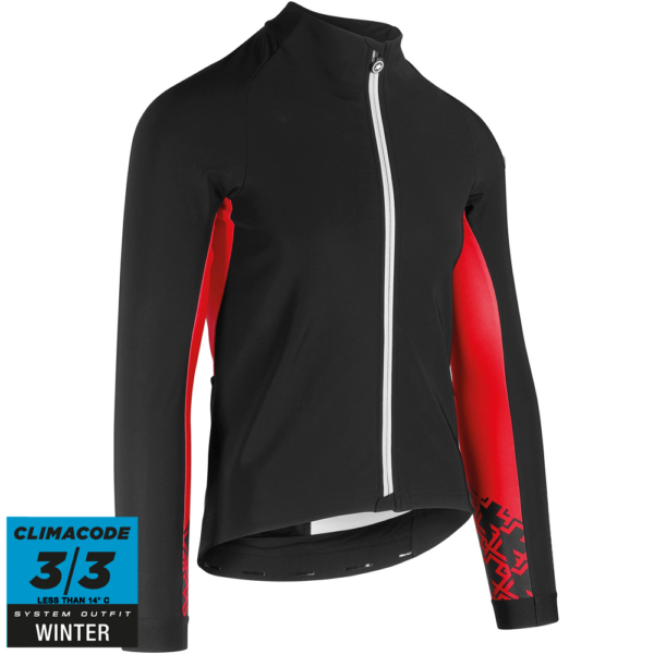 Assos Jakke Mille GT Jacket Winter - Sort/rød