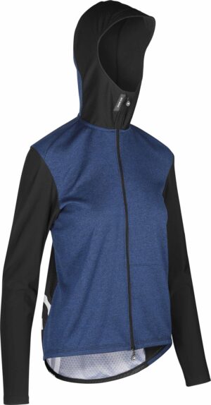 Assos TRAIL Women's Spring Fall Hooded Jacket - Blå