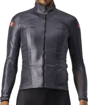 Castelli ARIA SHELL JACKET Vindjakke - Mørkegrå