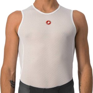 Castelli PRO ISSUE SLEEVELESS Baselayer - Hvid