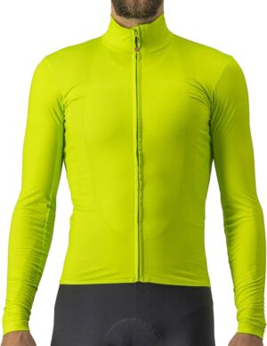 Castelli PRO THERMAL MID LS JERSEY Langærmet - Gul