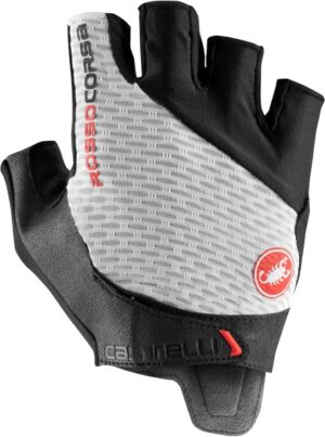 Castelli ROSSO CORSA PRO V GLOVE Cykelhandske - Hvid