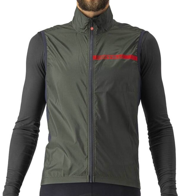 Castelli SQUADRA STRETCH VEST - Grøn