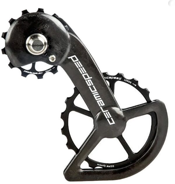 CeramicSpeed Bagskifter-Arm OSPW Shimano 9100/R8000 Series Black