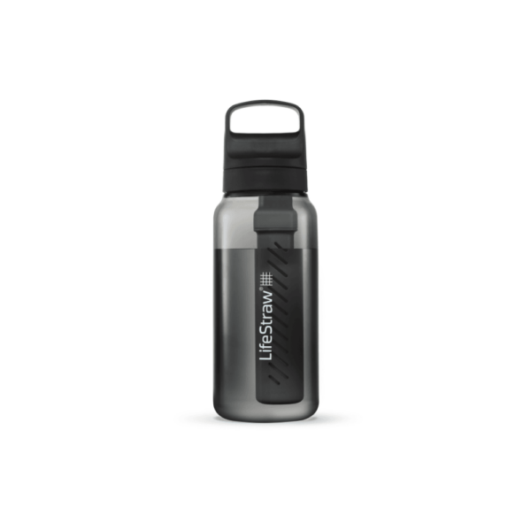 Drikkedunk - LifeStraw Go 2.0 Water Filter Bottle 1L - Nordic Noir