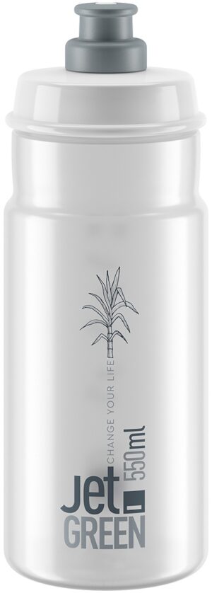 Elite JET Green Drikkedunk - 550ml - Clear Grey