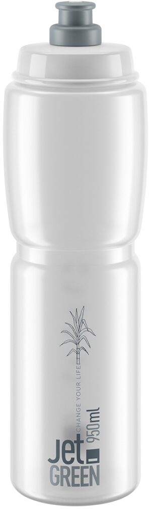 Elite JET Green Drikkedunk - 950ml - Clear Grey