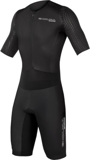 Endura QDC D2Z S/S Tri Suit II with SST - Black