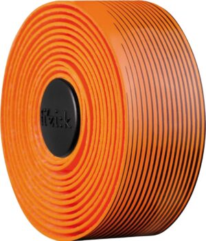 FIZIK Bar tape Vento Microtex Tacky Styrbånd, 2 mm - Orange/Sort